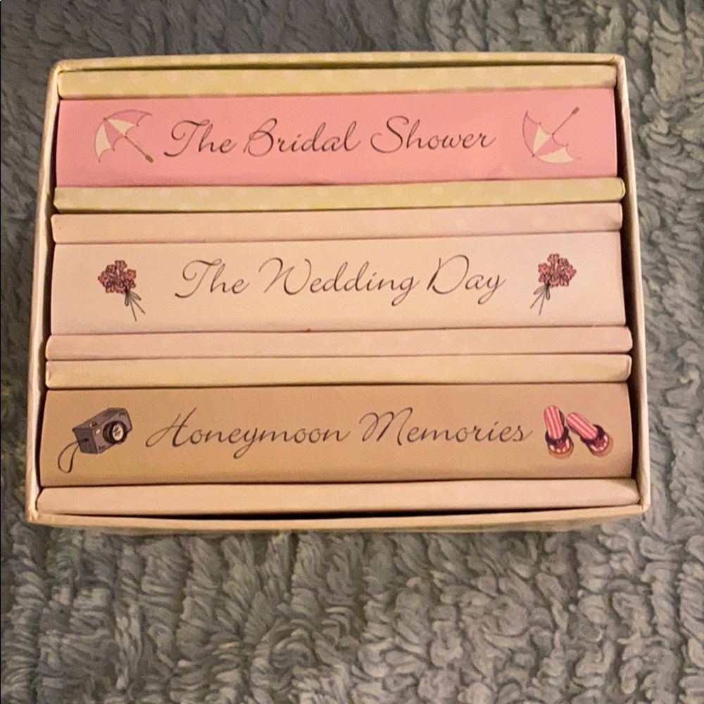 Wedding photo album set